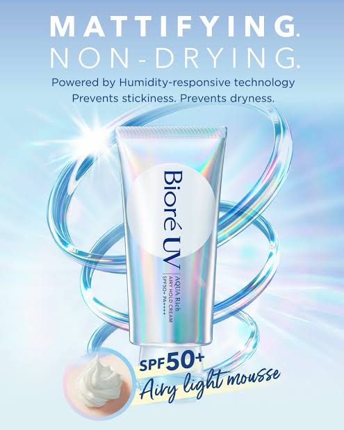 Biore UV Aqua Rich Airy Hold Cream