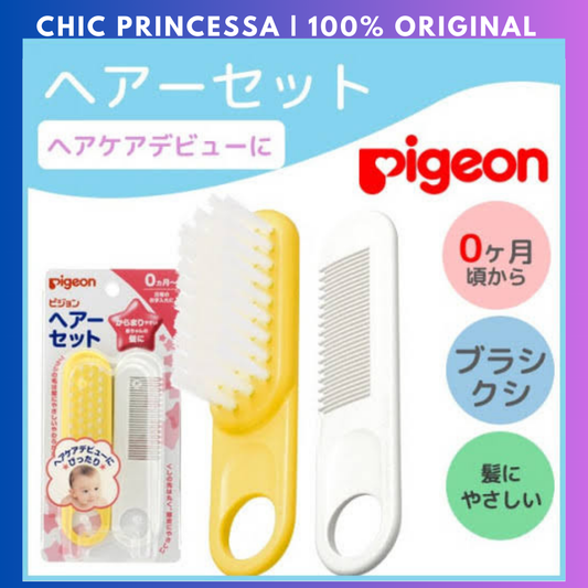 Pigeon Baby Comb & Brush Set
