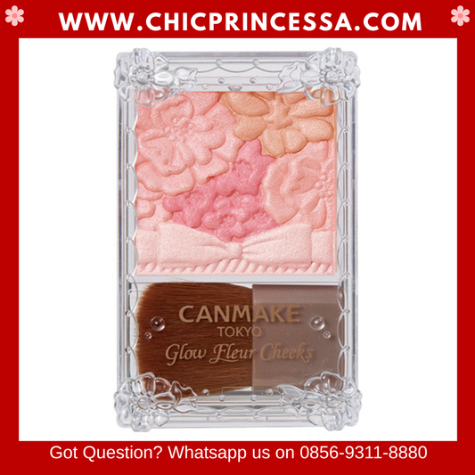 Canmake Glow Fleur Cheek #3 Orange Fleur