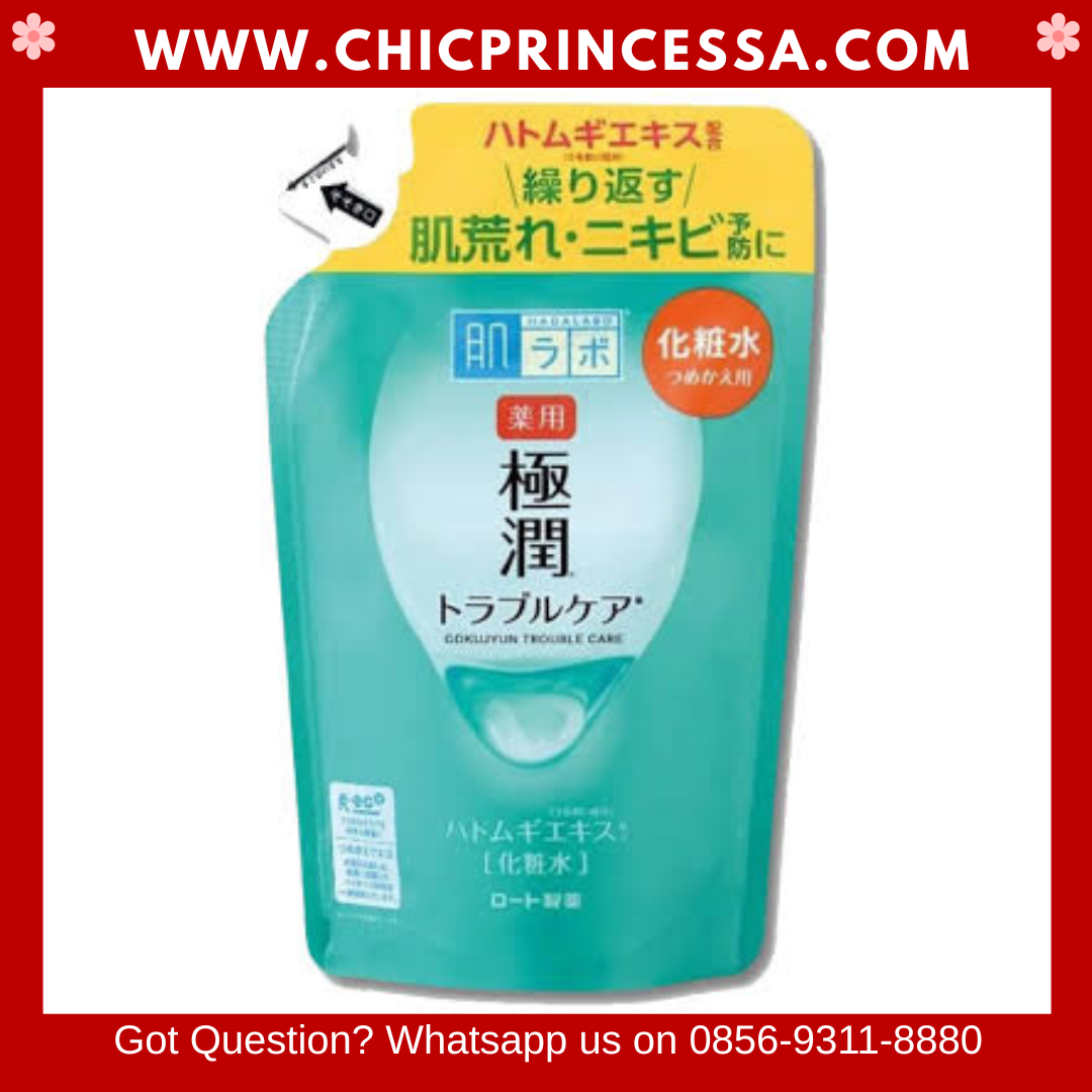 Hadalabo Gokujyun Trouble Care Lotion Refill 170ml