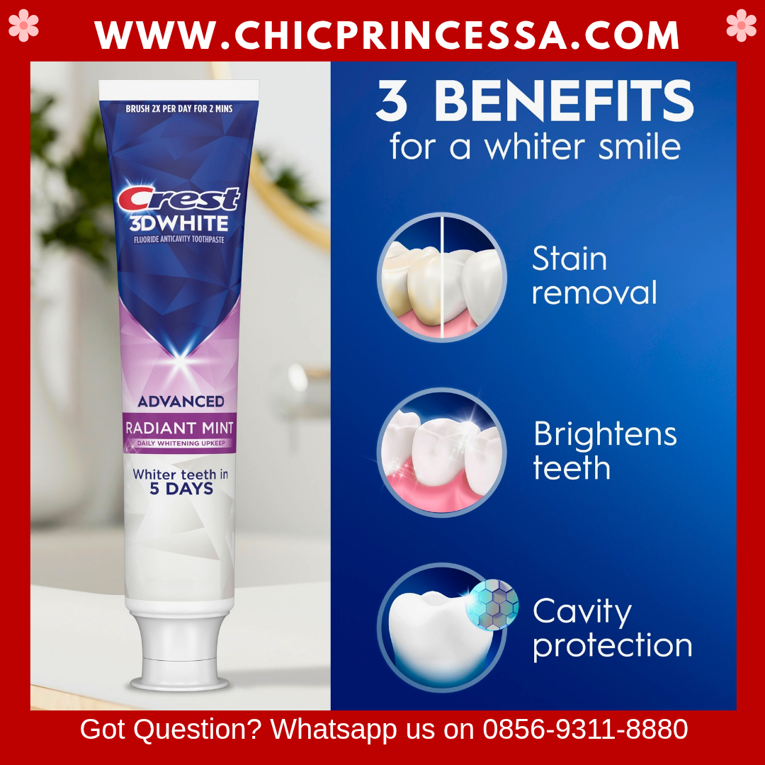 Crest 3D White Advanced Luminous Mint 104gr