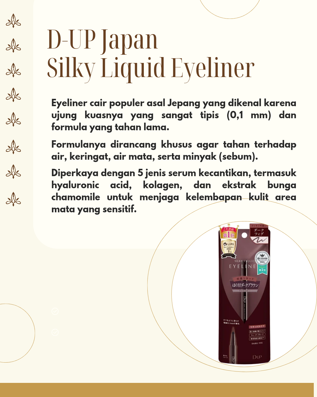 Dup Silky Liquid Waterproof Eyeliner