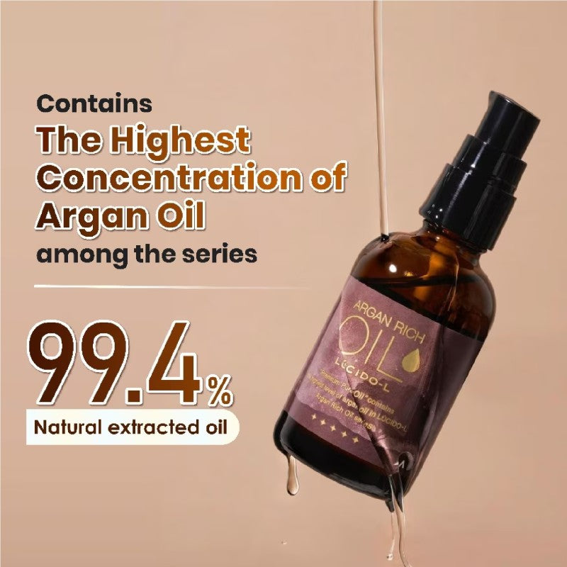 Lucido L Premum Pure Oil 60ml Argan Oil for Hair