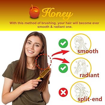 Ikemoto Vess Kai Japanese Honey Hair Brush / Hair Comb / Travel Foldable Hair brush