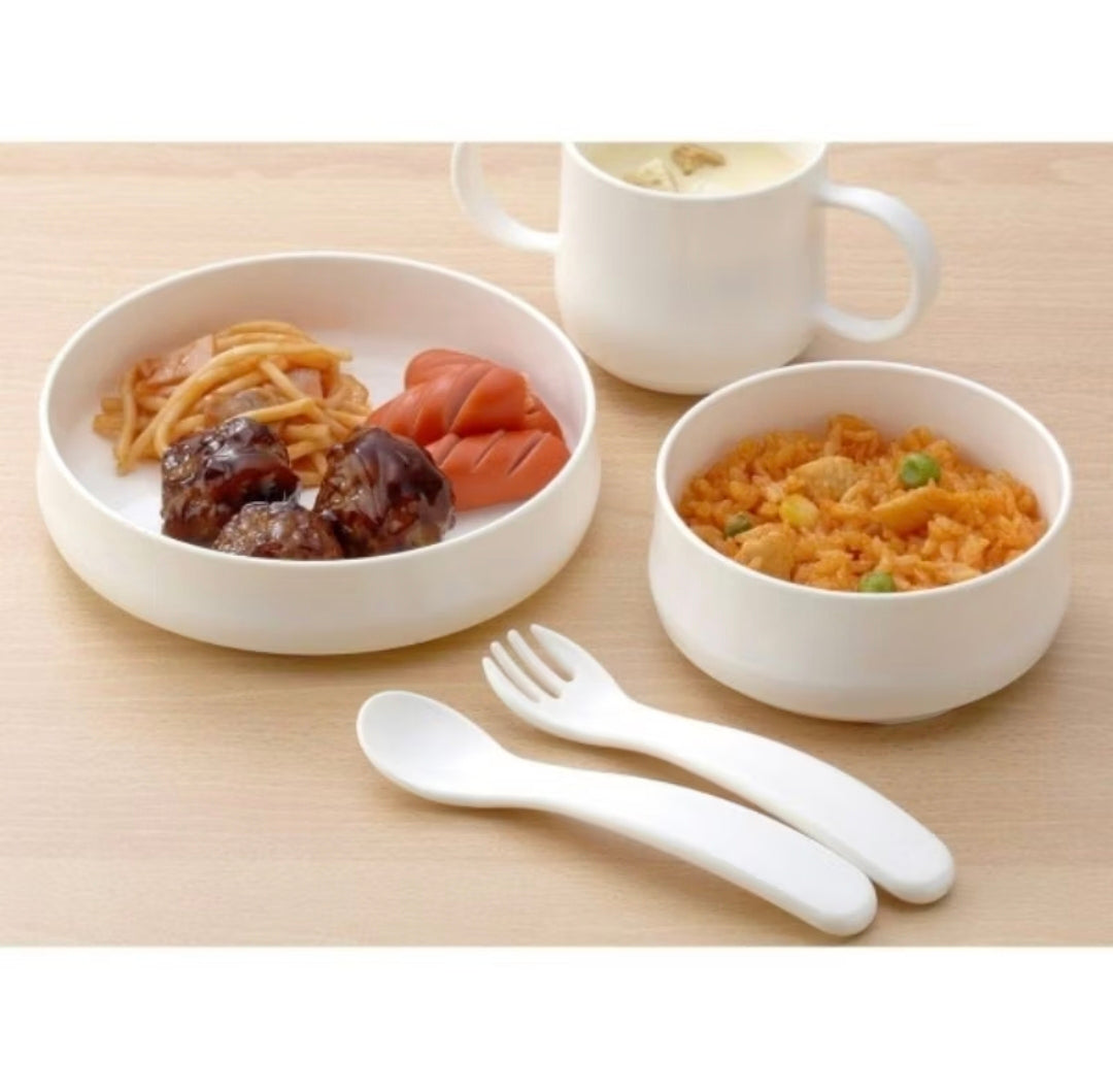 Inomata Alku Japan Spoon Forks Kids Tableware Set