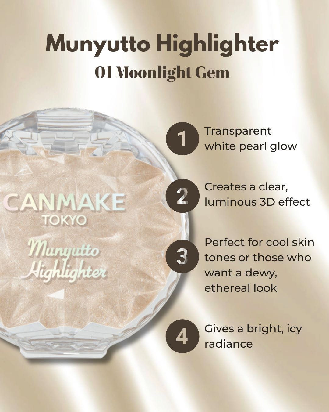 Canmake Munyutto Highlighter Face