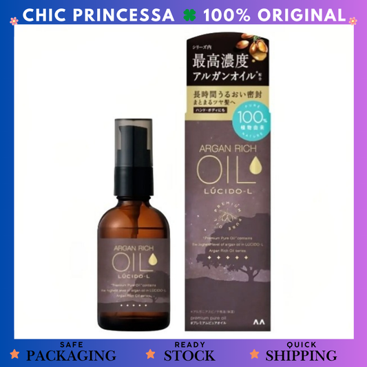 Lucido L Premum Pure Oil 60ml Argan Oil for Hair