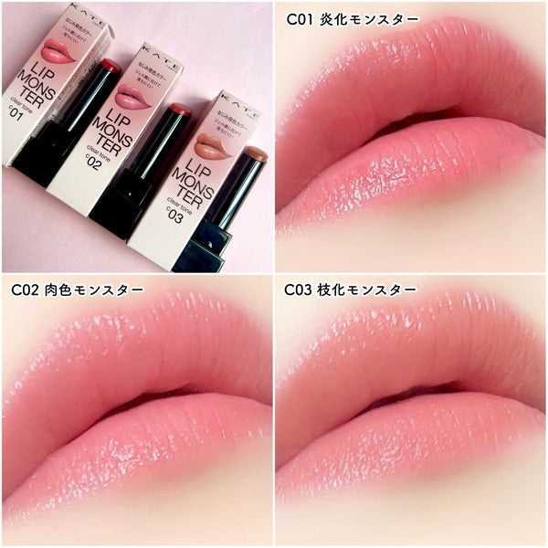 Kate Kanebo Lip Monster Clear Tone Rouge Lipstick 3gr
