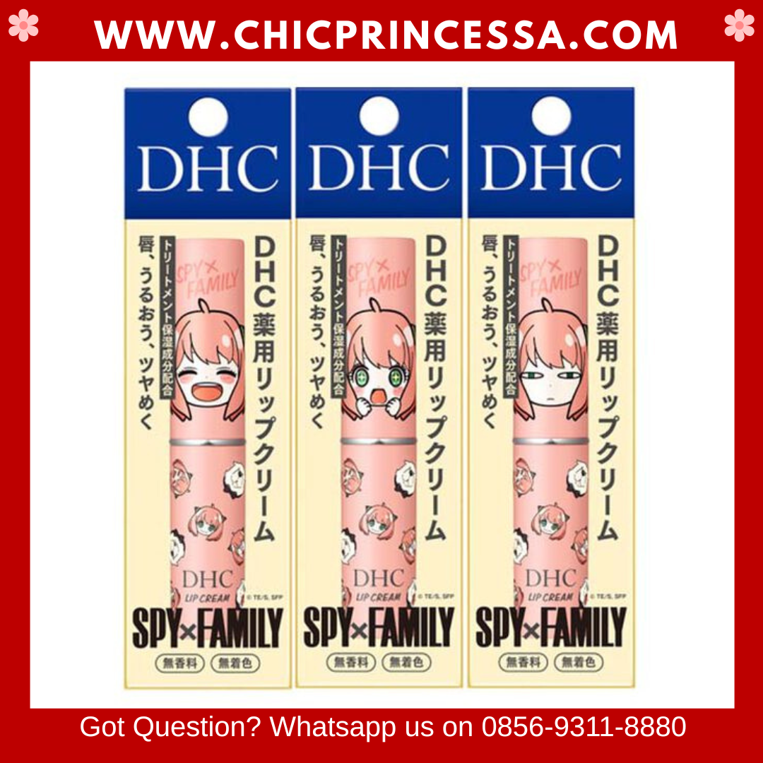 DHC Japan Lip Cream x Spy Family Limited Edition