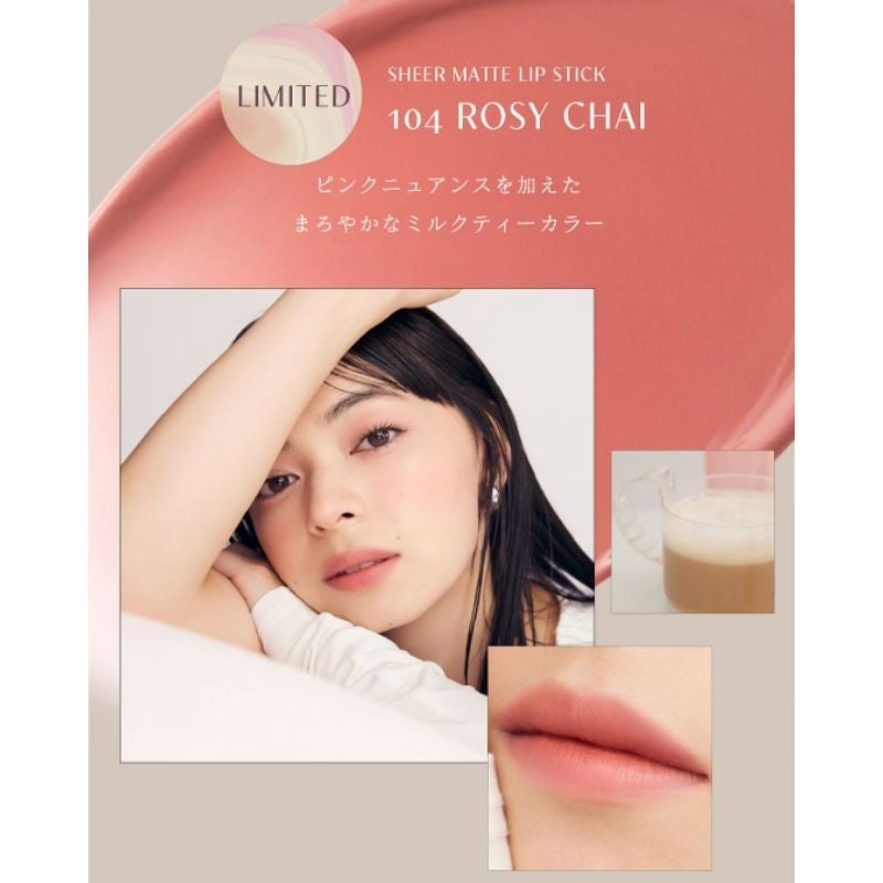 Opera Sheer Matte Lip 104 Rose Chai