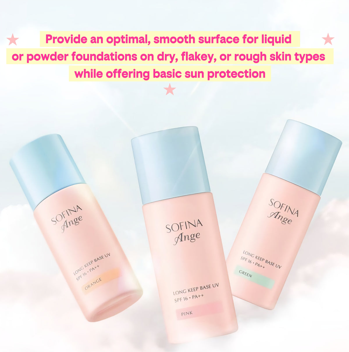 SOFINA ANGE Multi Moisture Keep Base Multi UV Primer 25gr