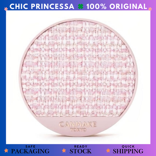 Canmake Tweed Packaging Illuminating Finish Powder Abloom #01 Hydrangea Garden