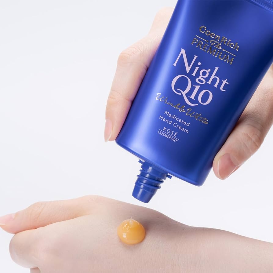 Kose Cosmeport Coenrich Night Wrinkle White Hand Cream 60g