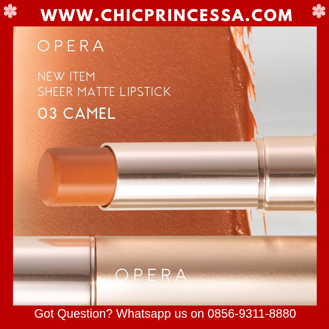 Opera Sheer Matte Lip 03 Camel