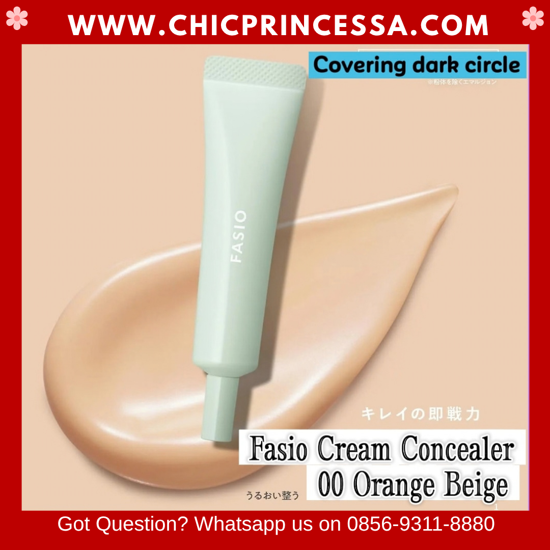 Fasio Eye Cream Concealer 00 Orange Beige