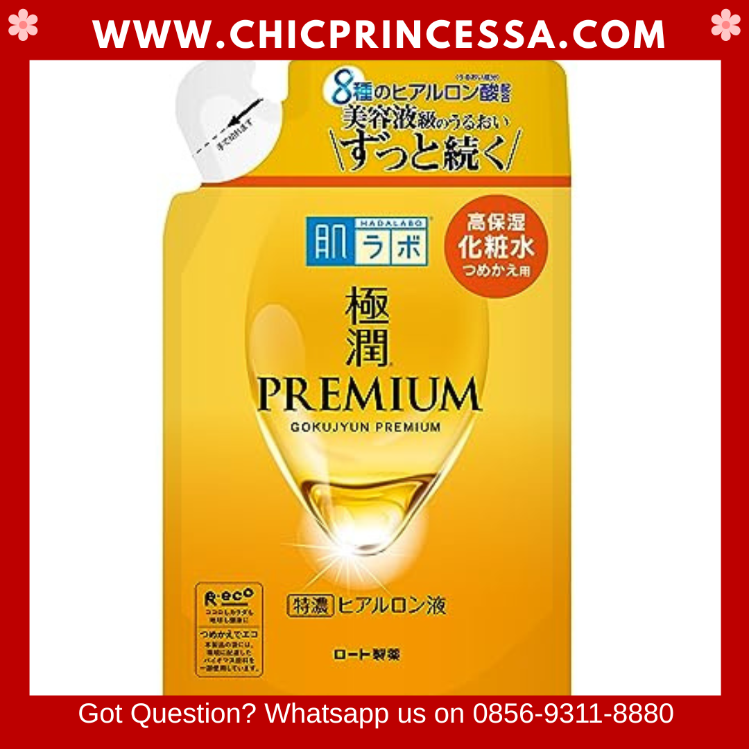 Hadalabo Gokujyun Premium Super Hyaluronic Lotion Refill 170ml