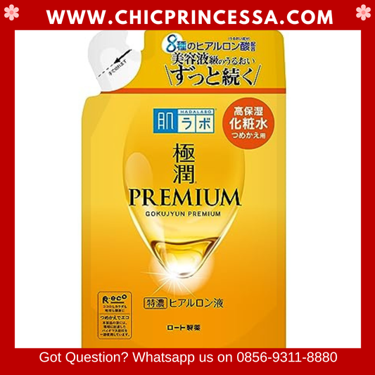 Hadalabo Gokujyun Premium Super Hyaluronic Lotion Refill 170ml