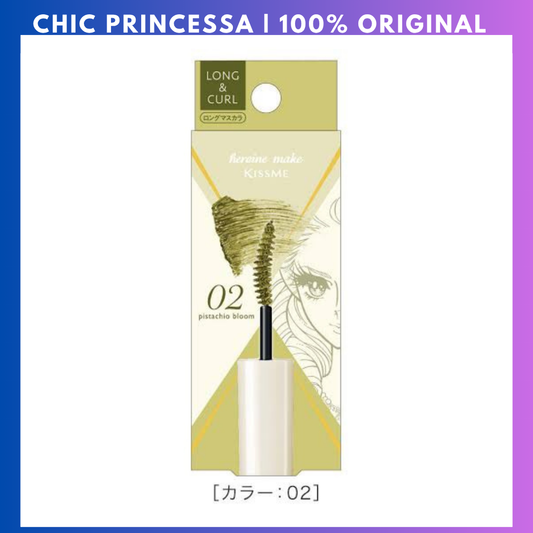 Kiss Me Heroine Long & Curl Mascara Advanced Film C Mini 02 Pistachio Bloom