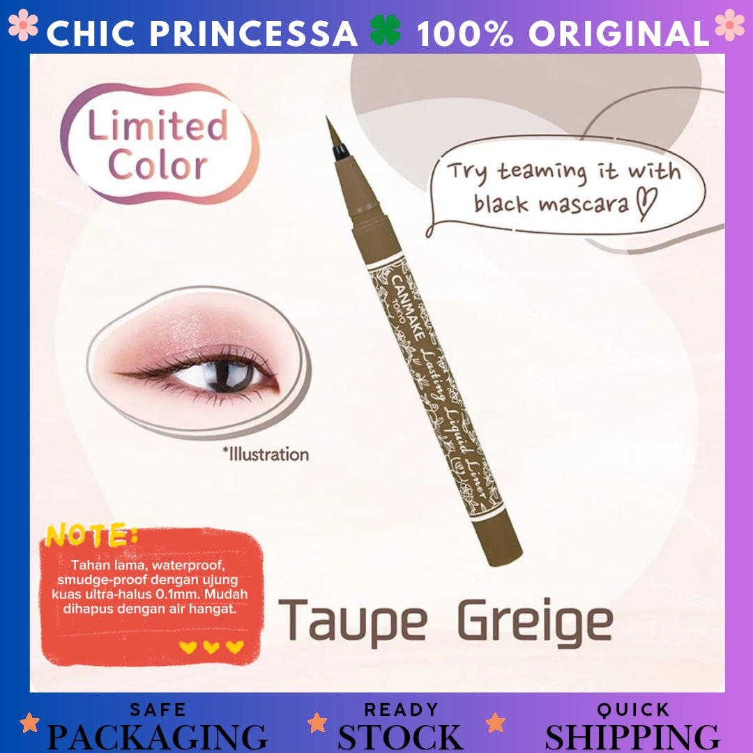 CANMAKE Lasting Liquid Liner 09 Taupe Greige