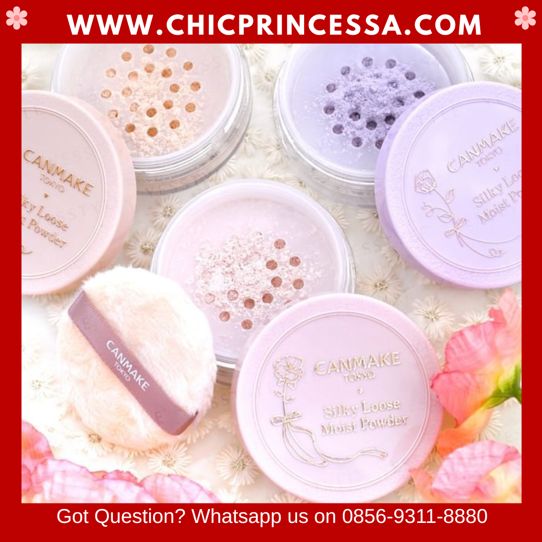 Canmake Silky Loose Moist Powder Spf23++ 6gr