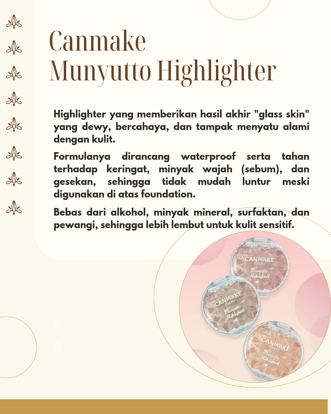 Canmake Munyutto Highlighter Face