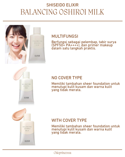 Elixir Japan Reflet Balancing Oshiroi Milk