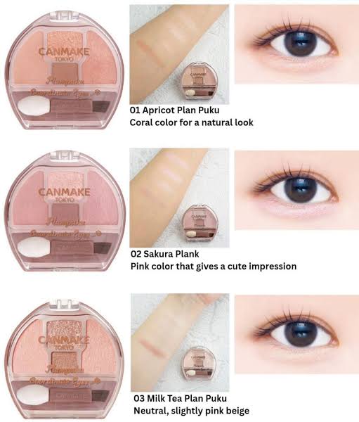 Canmake Plumpuku Coordinated Eyes