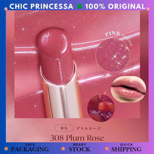 Opera Lip Tint Oil Rouge Lipstick 308 Plum Rose