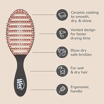 The Wet Brush Ceramic Speed Dry Hair Brush