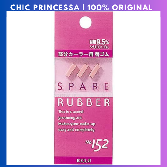 Koji Rubber Pad Refill (3 pieces) for Mini Accent Eyelash Curler No.100