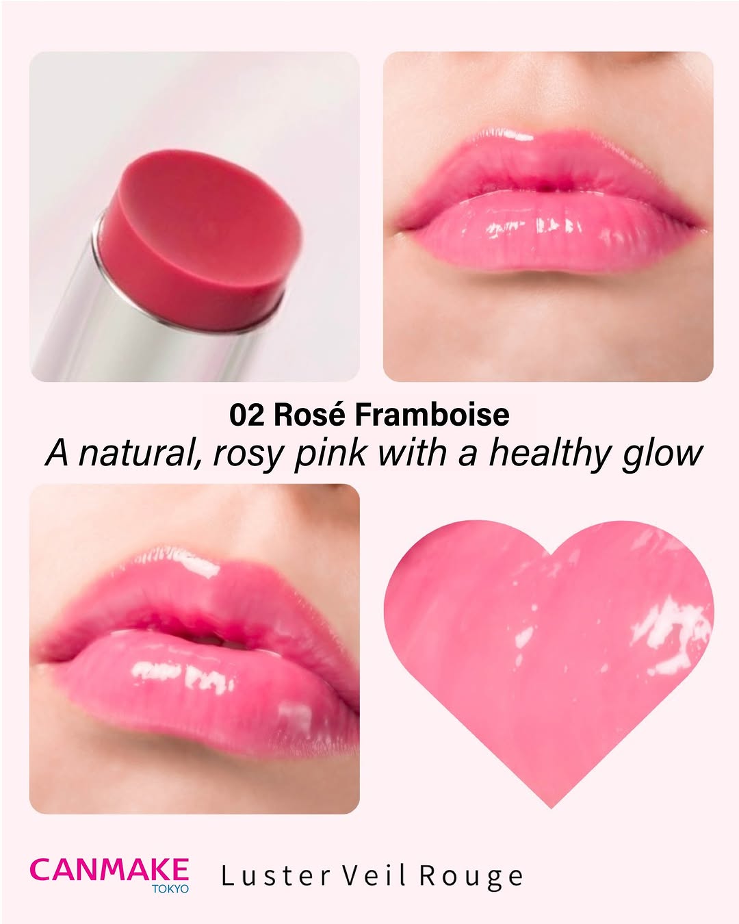 Canmake Luster Veil Rouge