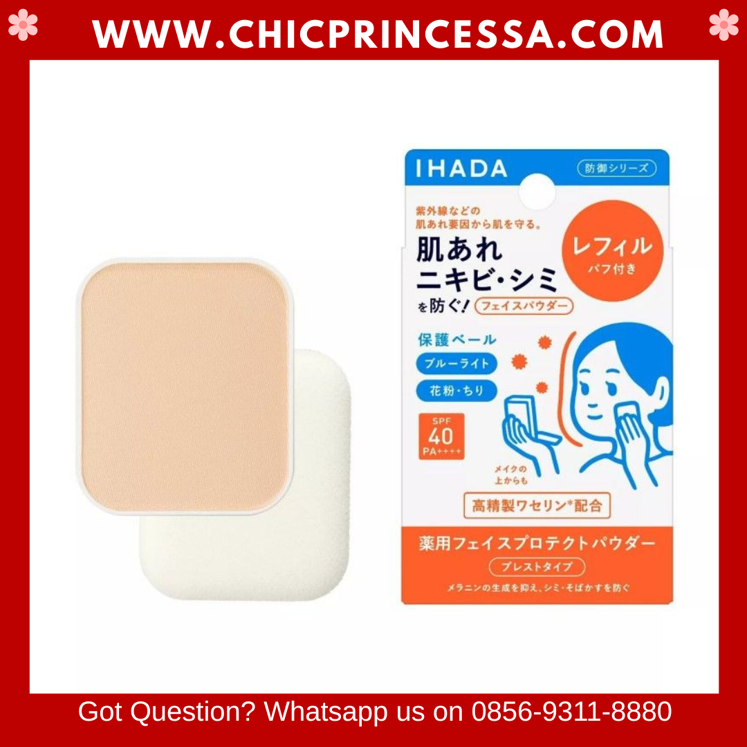 IHADA Face Protect Powder - bedak wajah kulit sensitif