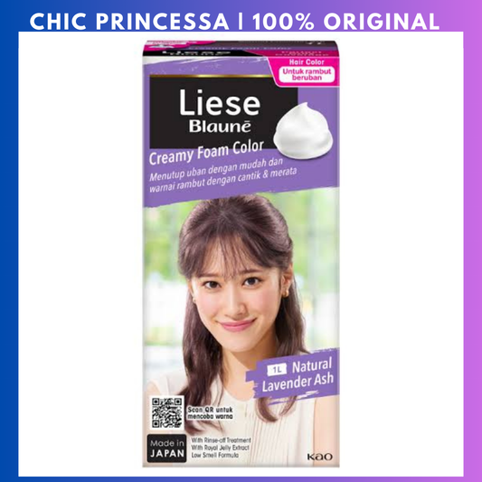 Liese Blaune Creamy Foam Color Natural Lavender Ash 1L