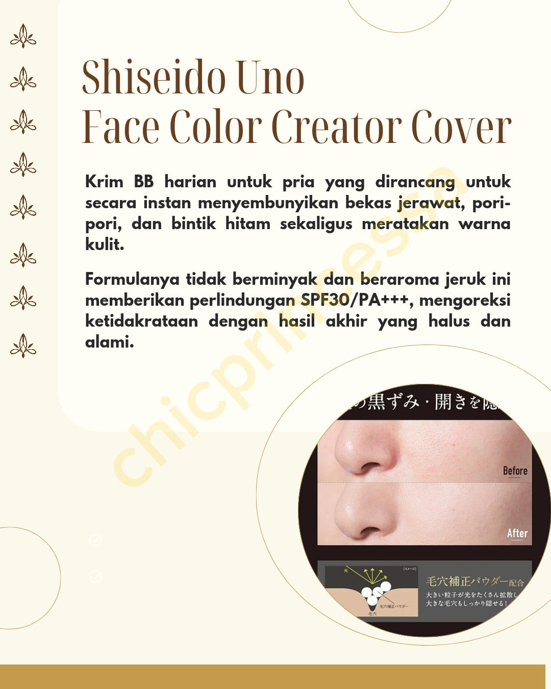 Shiseido UNO Face Color Creator (Cover)